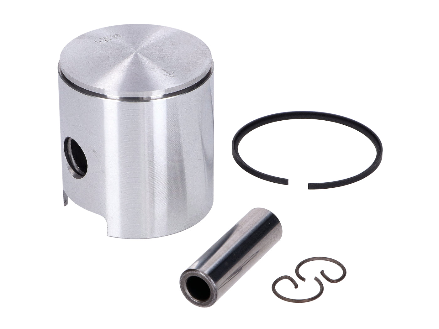 Set piston NTS Parts aluminiu mărimea C 44,955mm cu ax 12mm pentru Zündapp KS 50 și alte modele
