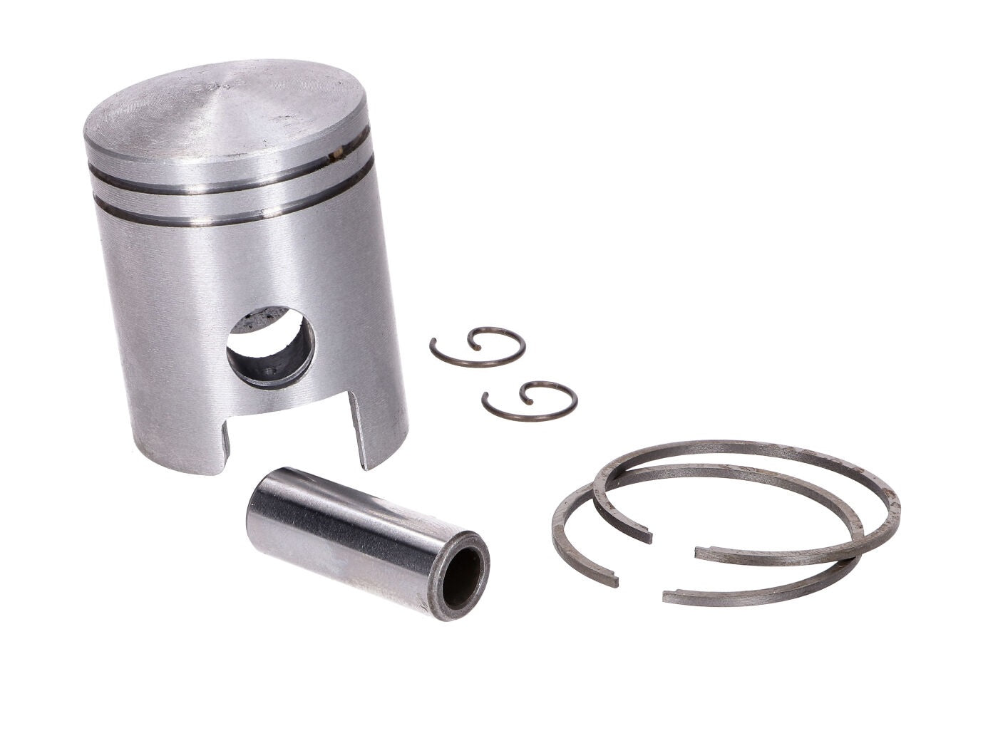 Set piston Dinamin Italy 50cc 38,90mm cu ax 12mm și segmenți pentru Hercules Mofa / Kleinkrafträder