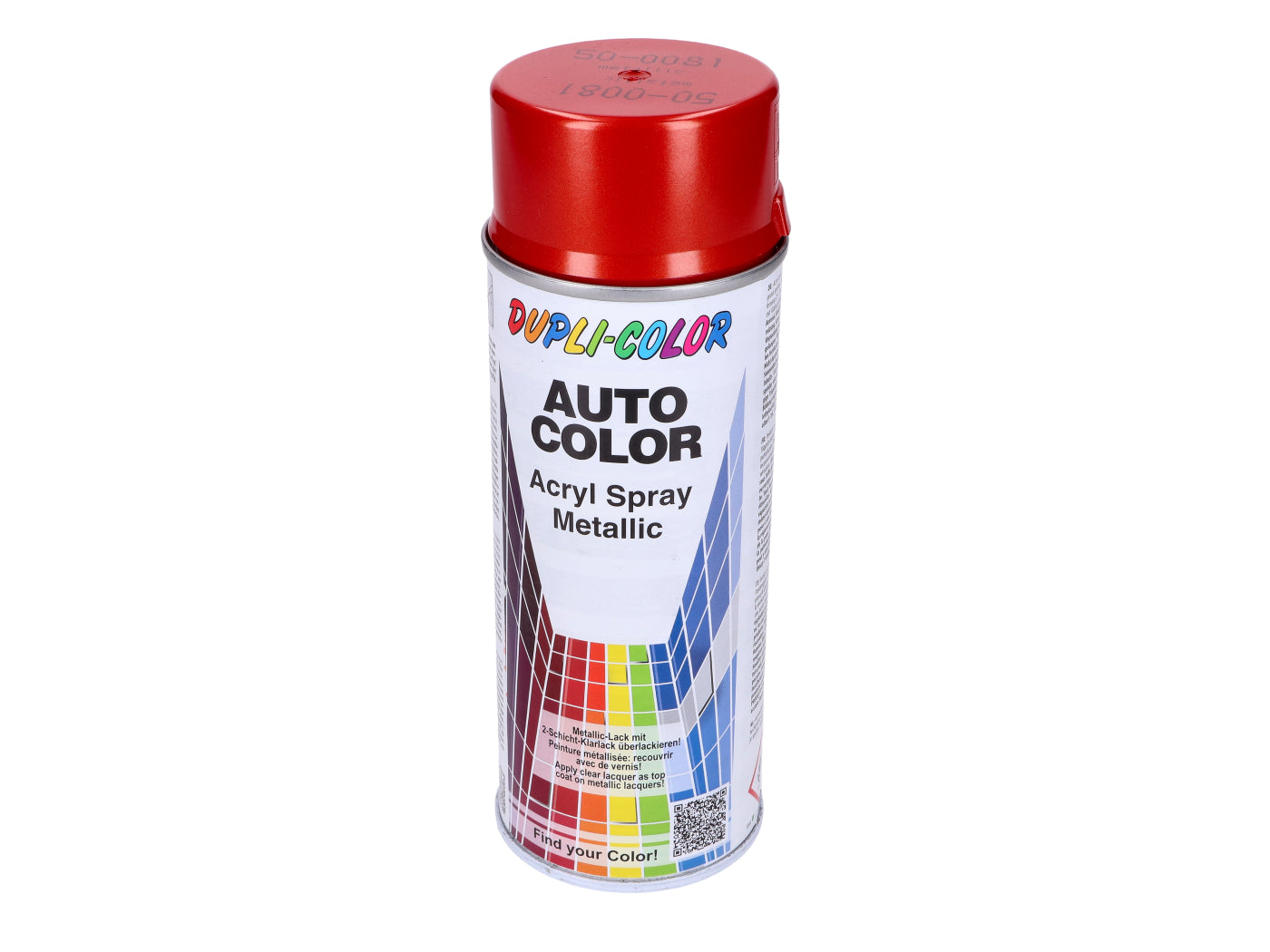 Vopsea spray acrilic Dupli-Color roșu metalic 400ml universal
