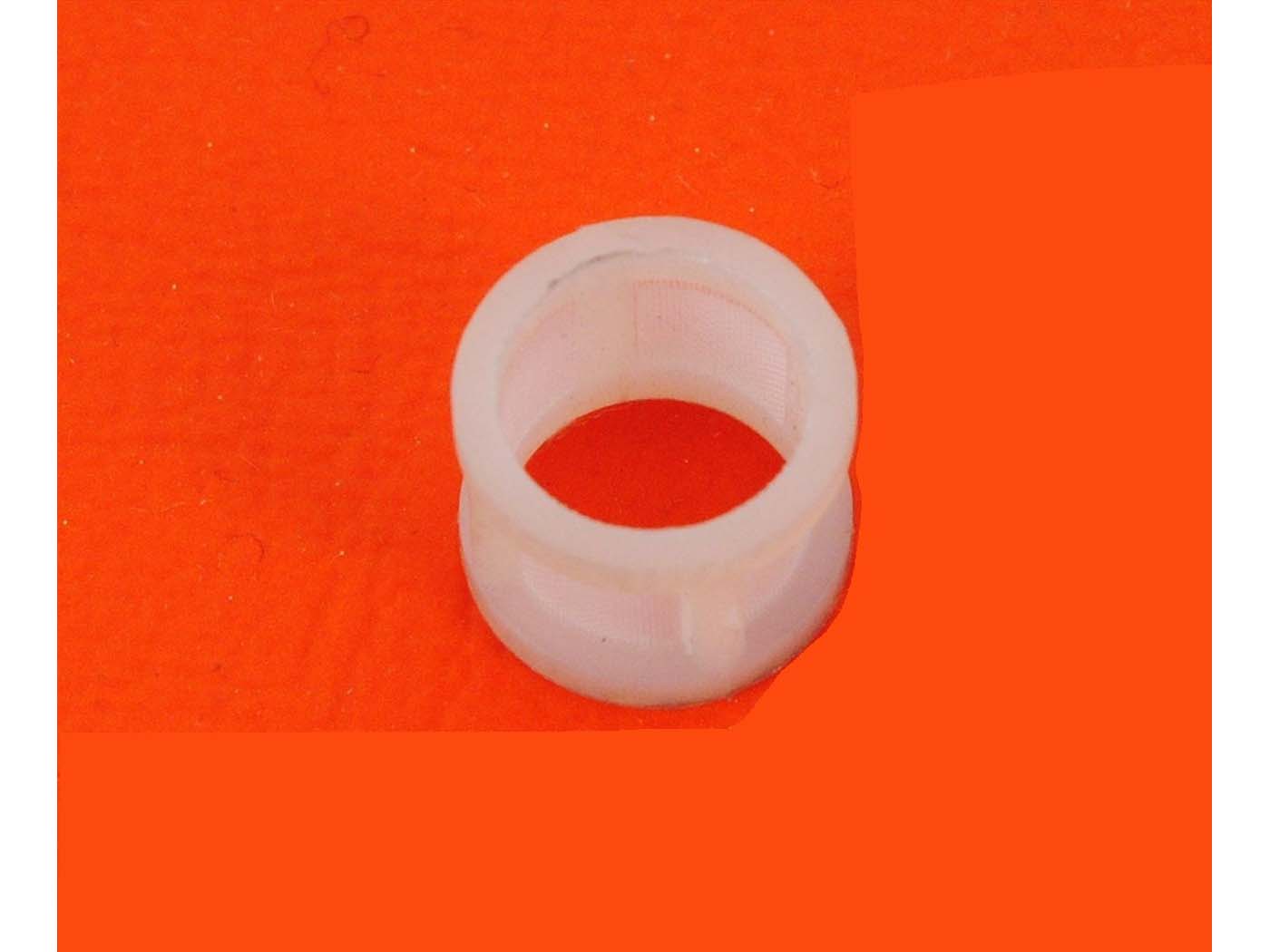 Filtru combustibil Dellorto plastic rotund pentru Piaggio Ciao, Bravo, Garelli Bonanza