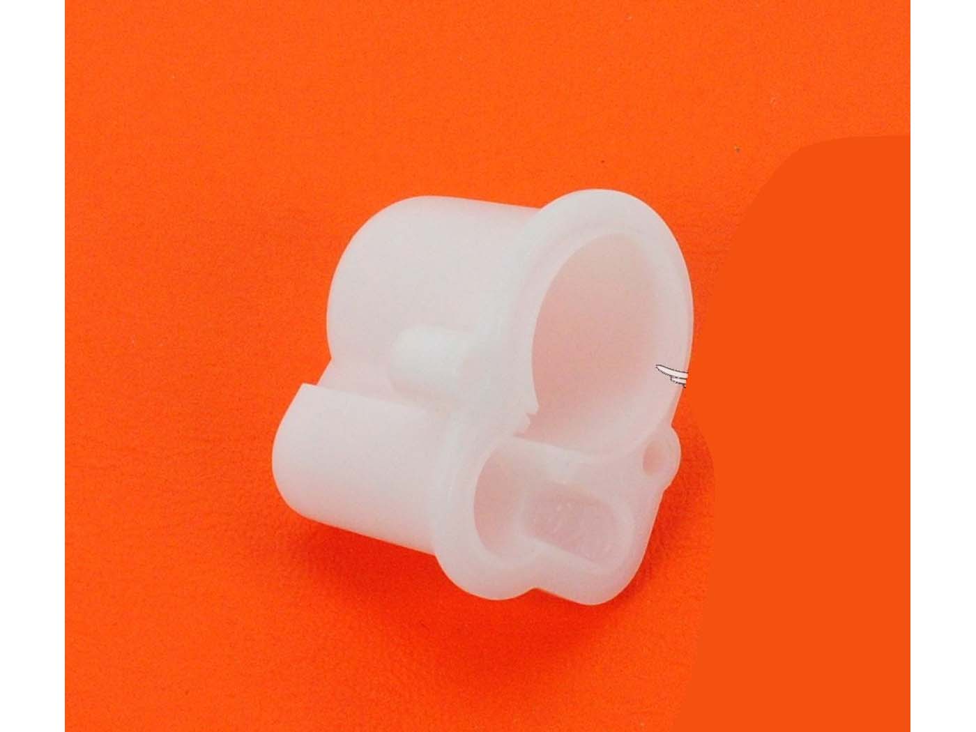 Carcasă laterală flotor pentru carburator Bing plastic alb pentru Hercules Mofa, K 50 Ultra