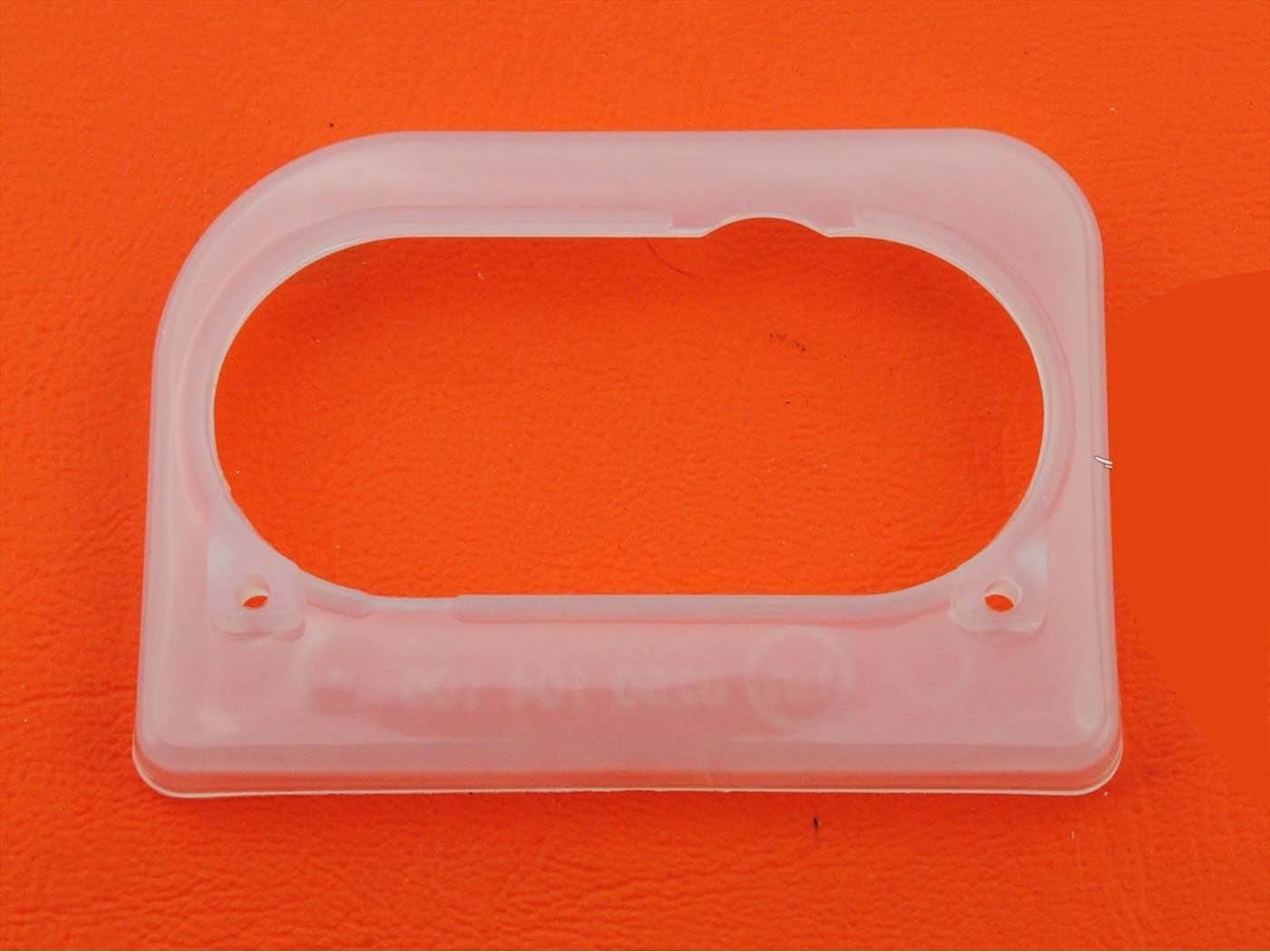Placă de închidere plastic 12mm transparentă pentru Sachs Squab 50, TC 50, Hercules Mofa, M3 MF3