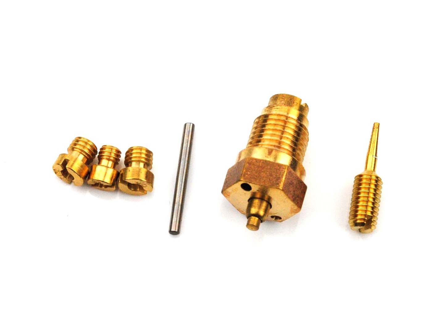 Set reparație carburator alamă 16mm 6 piese pentru Simson S51 / S51 Enduro
