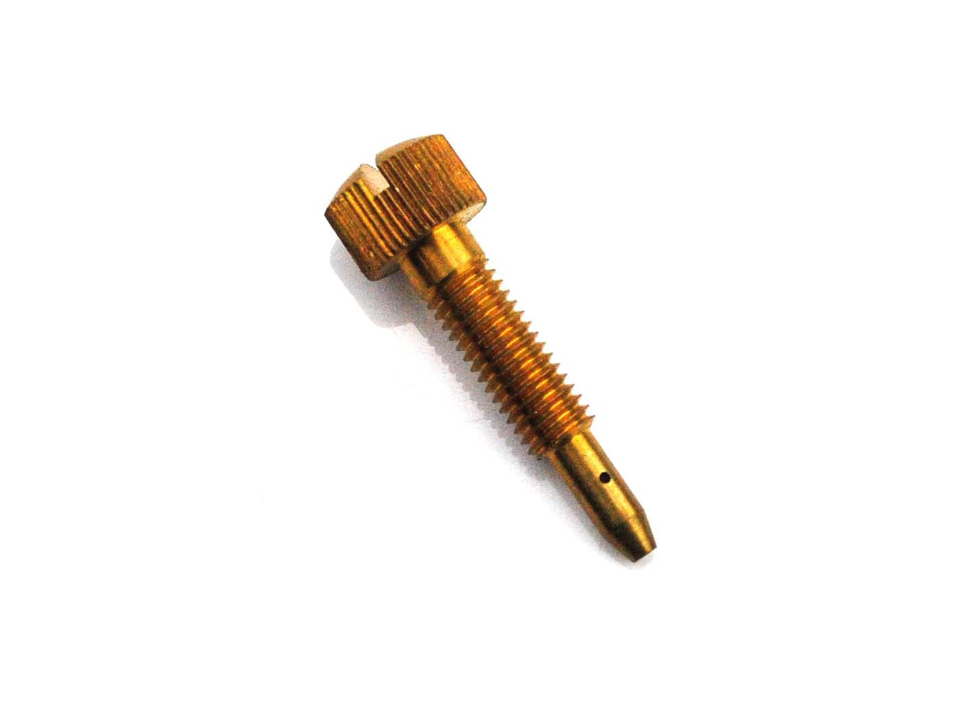 Șurub reglaj aer Bing alamă 50-017 pentru Hercules K 50, Sachs 80S, 50S, GS 80, 1001/5A, SB, SB 1, 50/4 DFX, 50 SX RX, Sprint, 50SW, KTM Comet