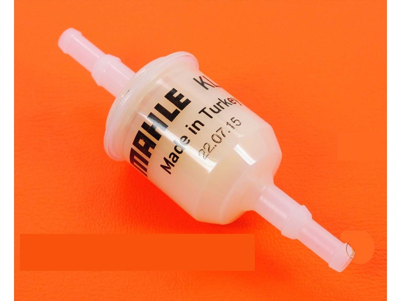 Filtru combustibil plastic 30x40mm conexiune 6-8mm pentru Zündapp CS, CX, GTS, KS, Star, Kreidler Florett și alte modele