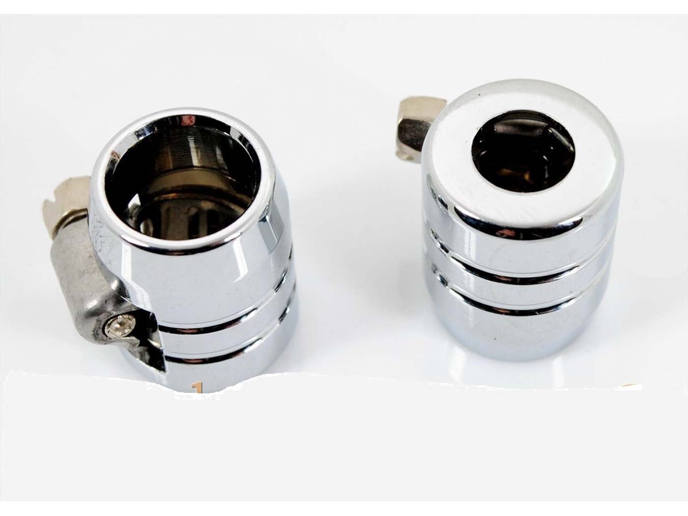 Coliere furtun benzină Drag Specialties set 2 bucăți diametru 19mm pentru Zündapp, Hercules, Kreidler, Simson, Puch și alte modele