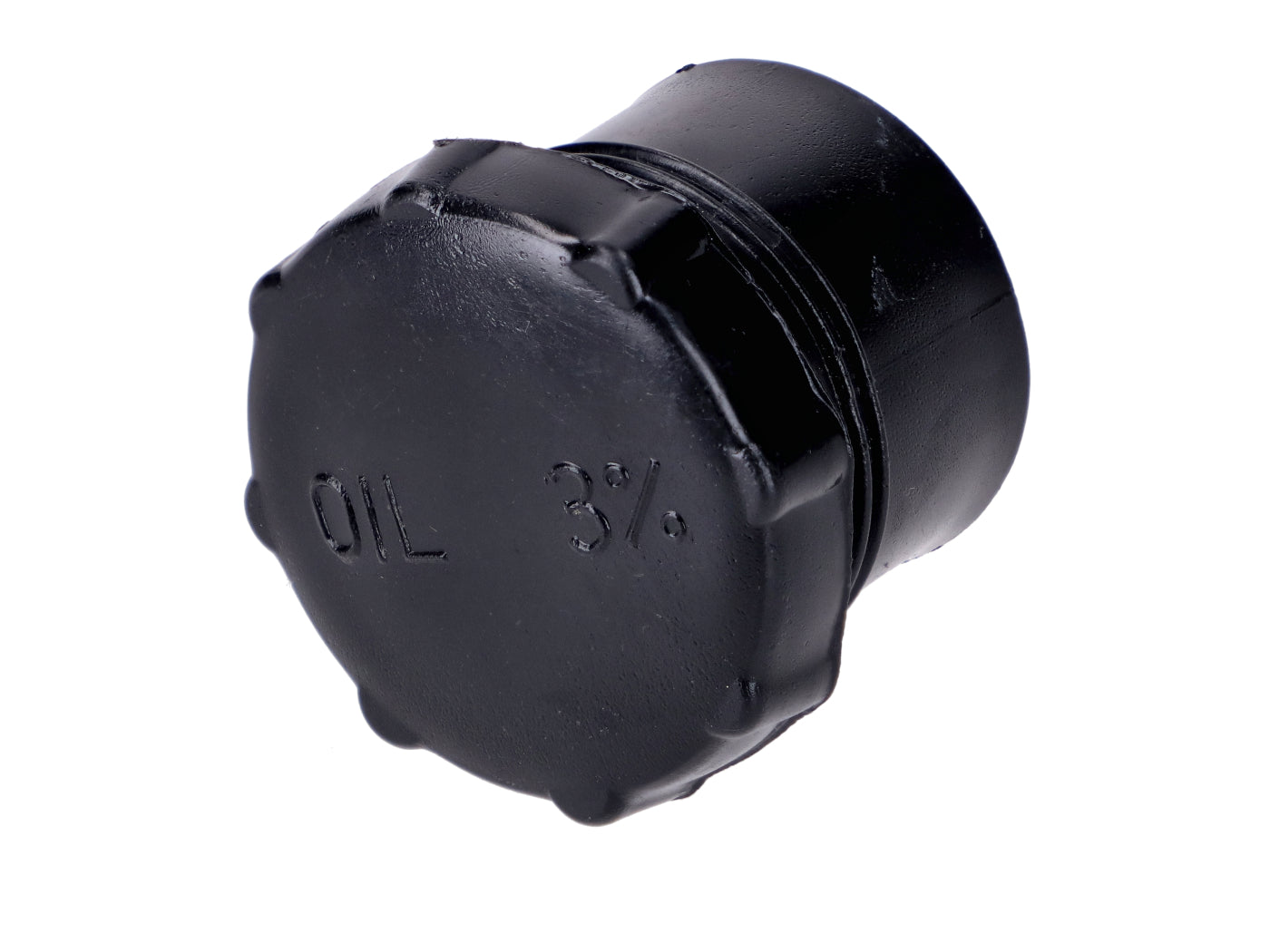 Capac rezervor plastic negru 33mm pentru Piaggio Ciao, Citta, Boss, Bravo, Boxer și alte modele, Peugeot 103