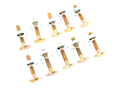 Set șuruburi M3 x 18mm cu piulițe și șaibe pentru Zündapp, Puch, Hercules, Kreidler și alte modele