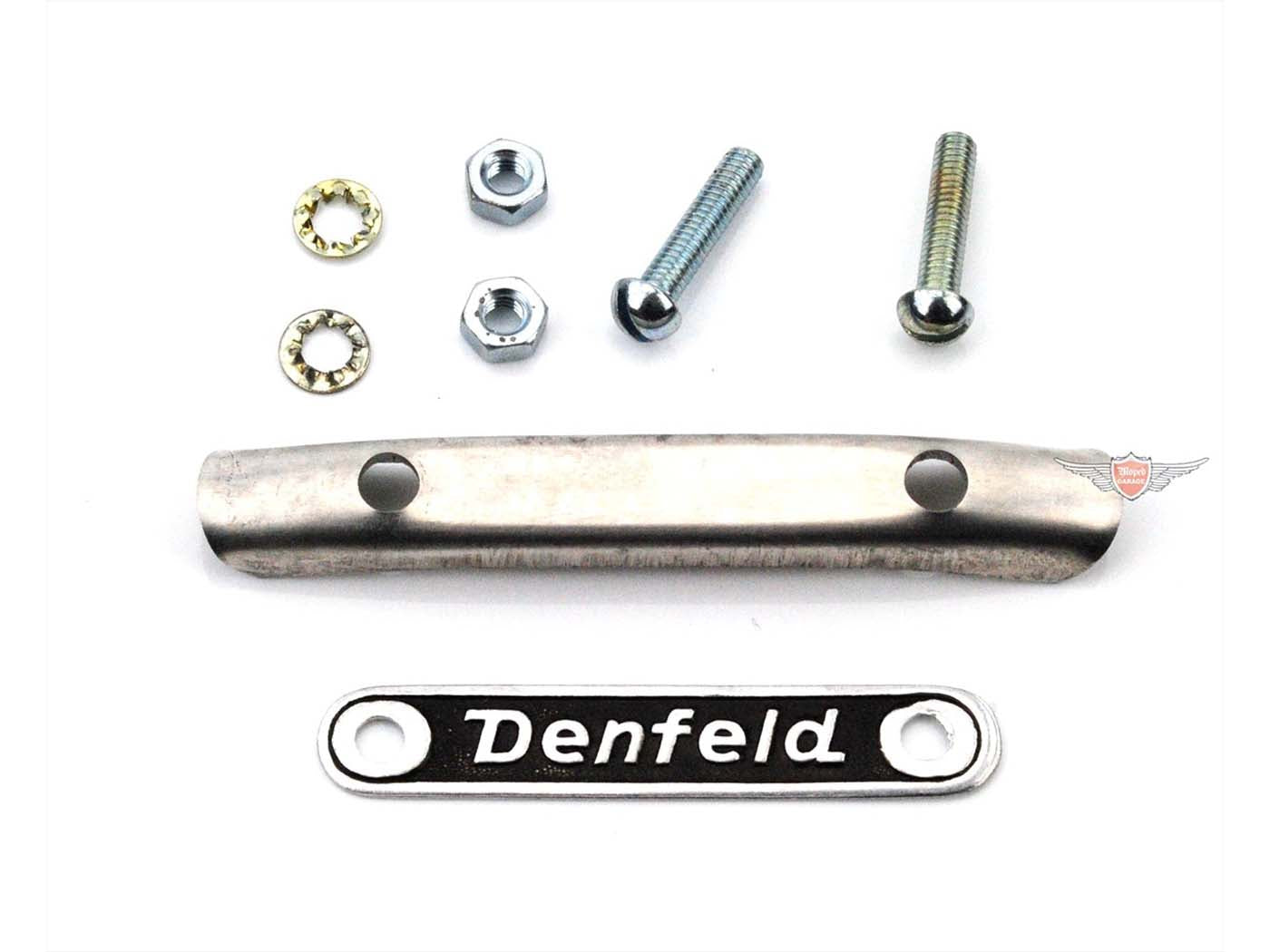 Conector șa Denfeld aluminiu 80mm pentru Zündapp, Hercules, Kreidler, Puch și alte modele