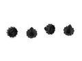 Șuruburi MOGA Negre M8 x 16mm pentru Kreidler Flory, MF, MP, Florett RS și alte modele