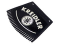 Apărătoare noroi neagră cu logo Kreidler 180x185mm pentru Kreidler Flory, RMC D125, RMC F125, Florett și alte modele