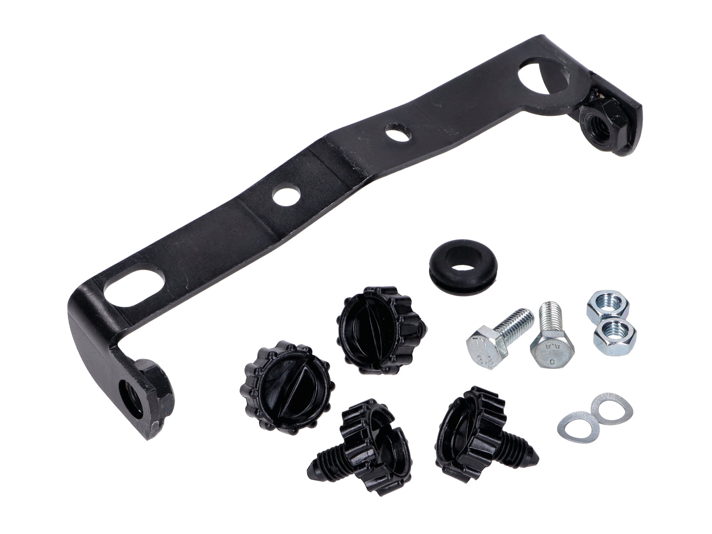 Set de prindere capac lateral NTS Parts cu șuruburi pentru Kreidler Flory MF 20, MF 12, MF 13, MF 23