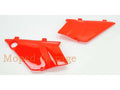 Capace laterale roșii din plastic set 2 bucăți pentru Honda MT 50, MT 80
