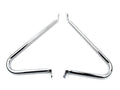 Bară de protecție cromată 250-255mm 6mm pentru Hercules Prima GT, Hobby Rider, Zündapp Bergsteiger M25/M50, Sachs Optima 50