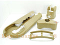 Set carenaj plastic bej 4 piese pentru Kreidler Florett RS-GS (K54/503) 1980