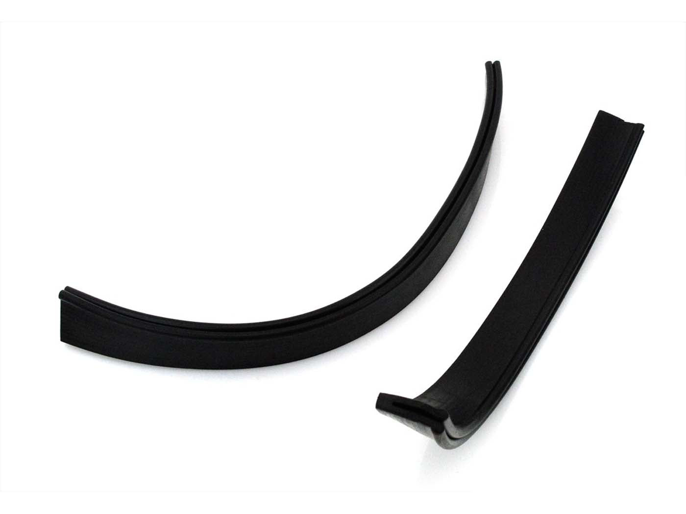 Set garnituri de protecție Keder negru pentru Simson KR51/1 Schwalbe, KR51/2 Schwalbe