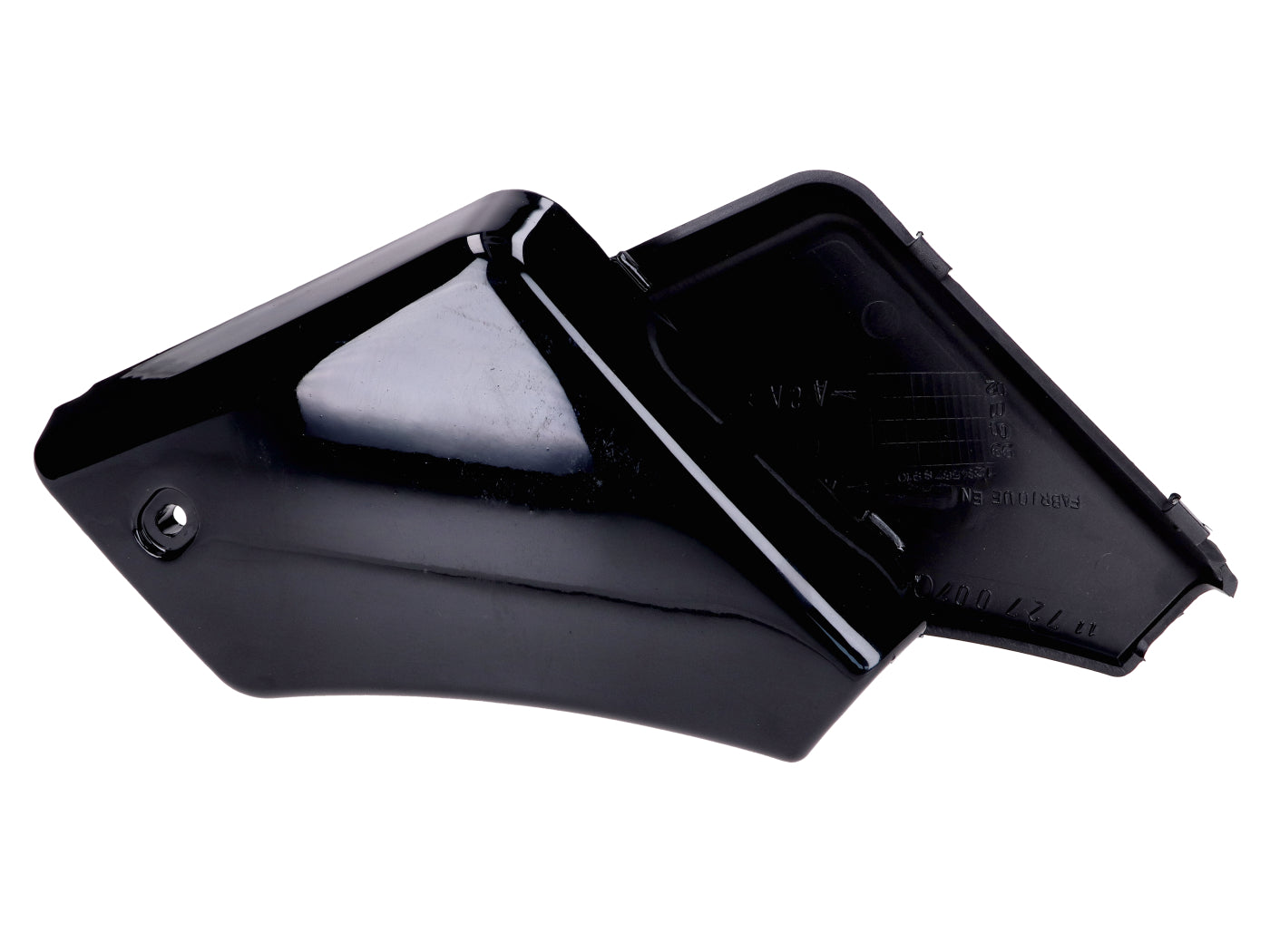 Set capace laterale RSM Technologie cutie scule negru nevopsit pentru Peugeot 103 SPX, Vogue