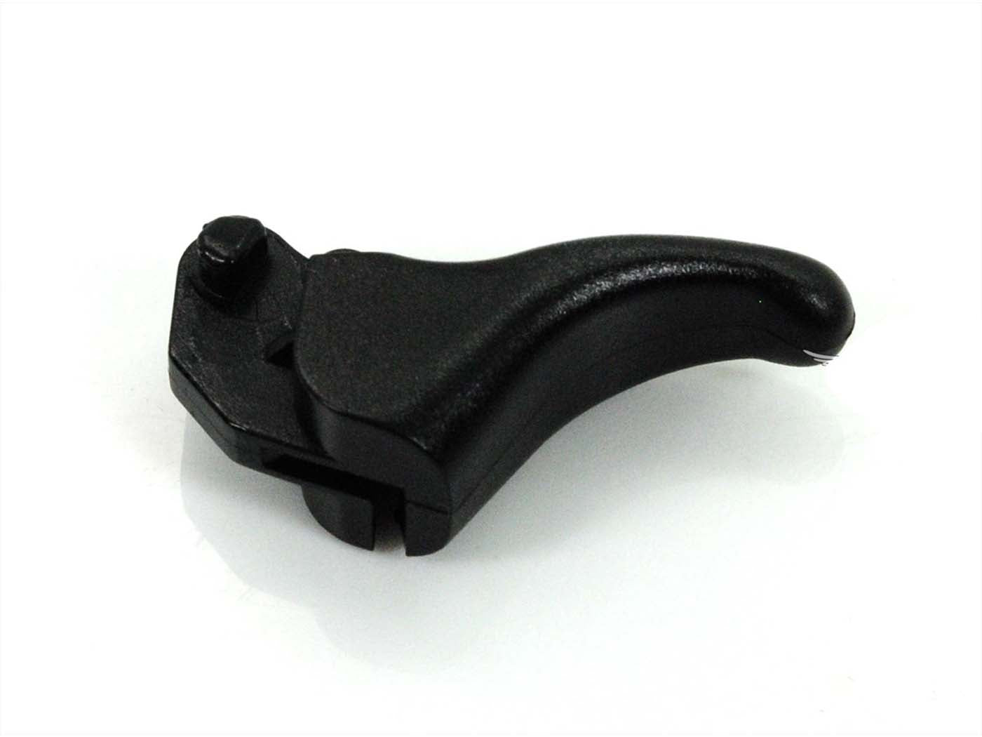 Pârghie șoc negru plastic pentru Zündapp GTS, KS, C 50 Sport, Kreidler Florett, Hercules K, Puch și alte modele
