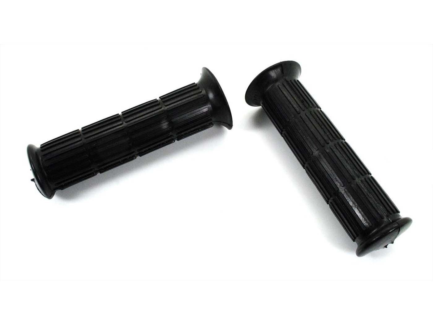 Set mansoane ghidon negru 130mm 22/24mm 32mm pentru Zündapp, Piaggio, Kreidler, Simson și alte modele