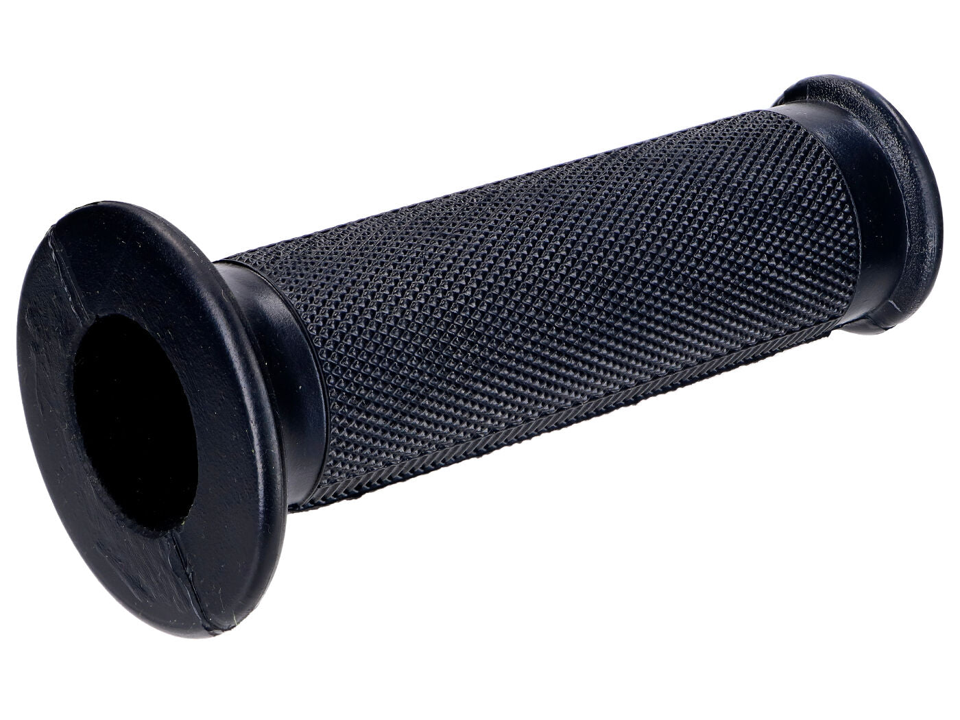 Manșon ghidon negru L=120mm d=26mm capăt deschis universal