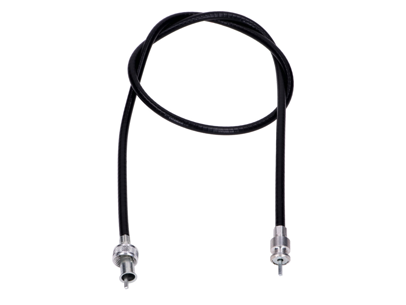Cablu tahometru MOGA M16 2,6mm pătrat L=1100mm negru pentru BMW, Adler, Hummel, motociclete de epocă