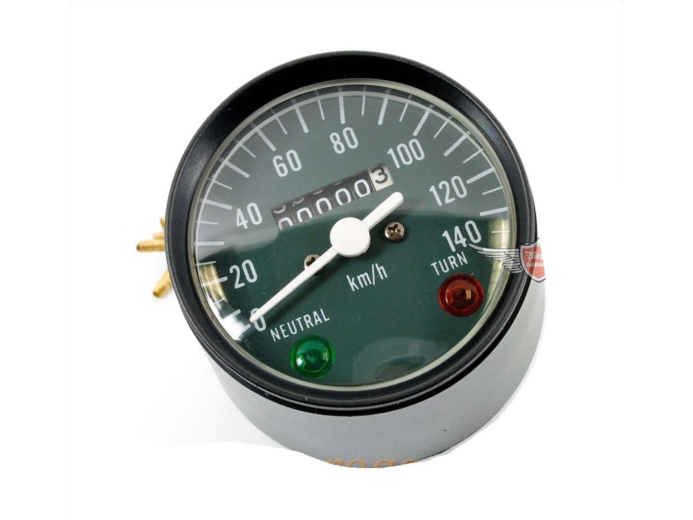 Vitezometru Yamaha diametru afișaj aprox. 75mm, diametru exterior 82/90mm, filet M12, pătrat 3mm pentru FS, Suzuki K 50