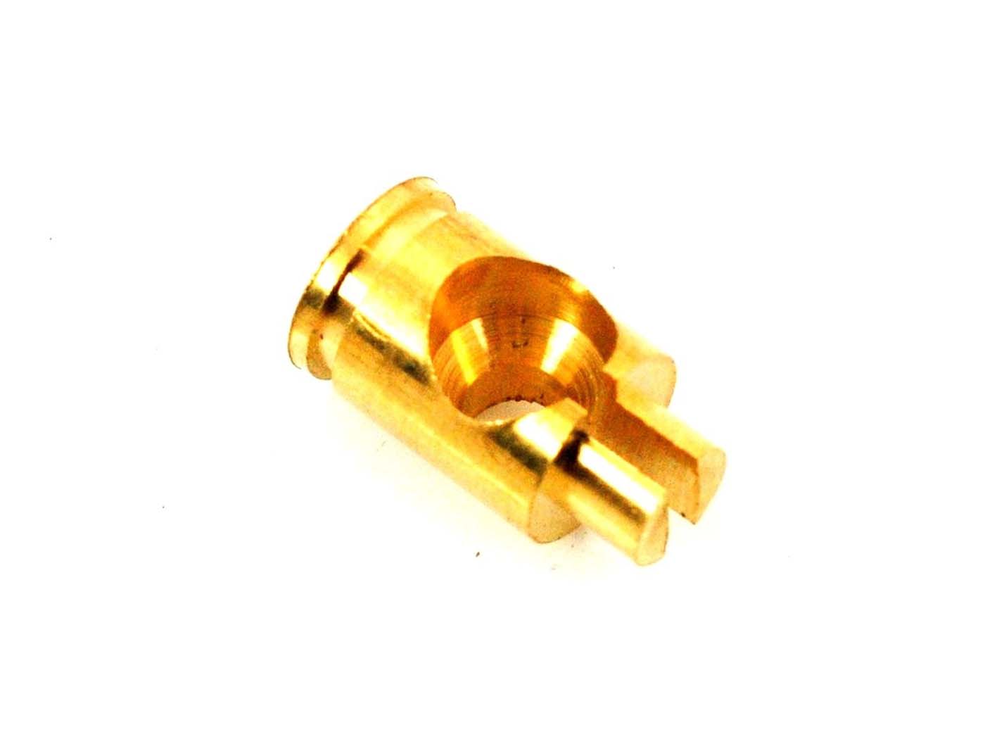 Niplu ghidaj bolț schimbător vitezedin alamă pentru Sachs 50/3 LS, 50/3 MB, 50/3MA X, Hercules Mofa
