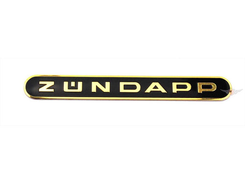 Autocolant rezervor negru-auriu pentru Zündapp GTS, KS, C, R 442, Combinette 515, 517 și alte modele
