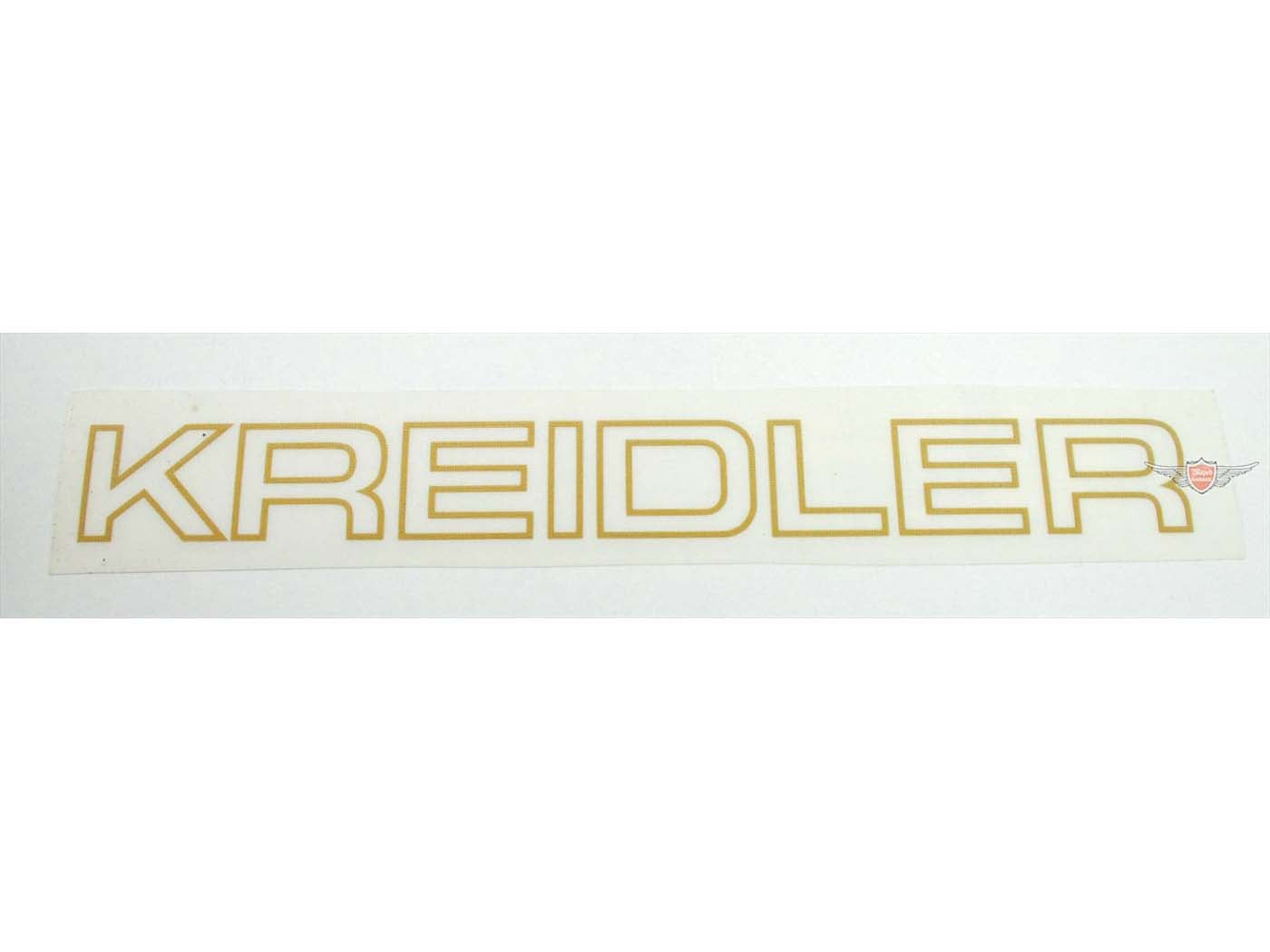 Autocolant Auriu 200mm x 22mm pentru Kreidler Florett, Flory, MF, MP și alte modele