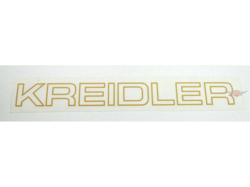 Autocolant Auriu 200mm x 22mm pentru Kreidler Florett, Flory, MF, MP și alte modele