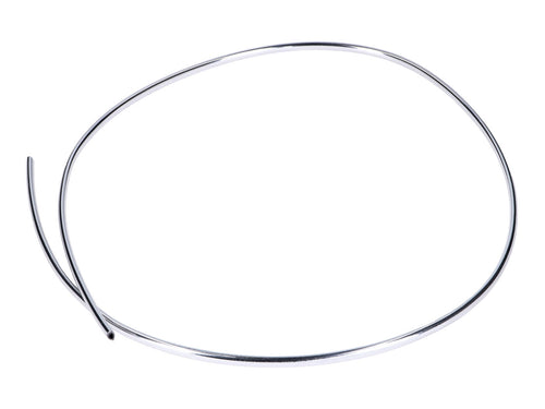 Bandă marginală cromată autoadezivă 110 cm pentru Simson KR50 Schwalbe, KR51/1 Schwalbe, KR51/2 Schwalbe