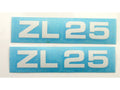 Set autocolante MOGA 2 piese lățime 95mm înălțime 17mm pentru Zündapp ZL 25