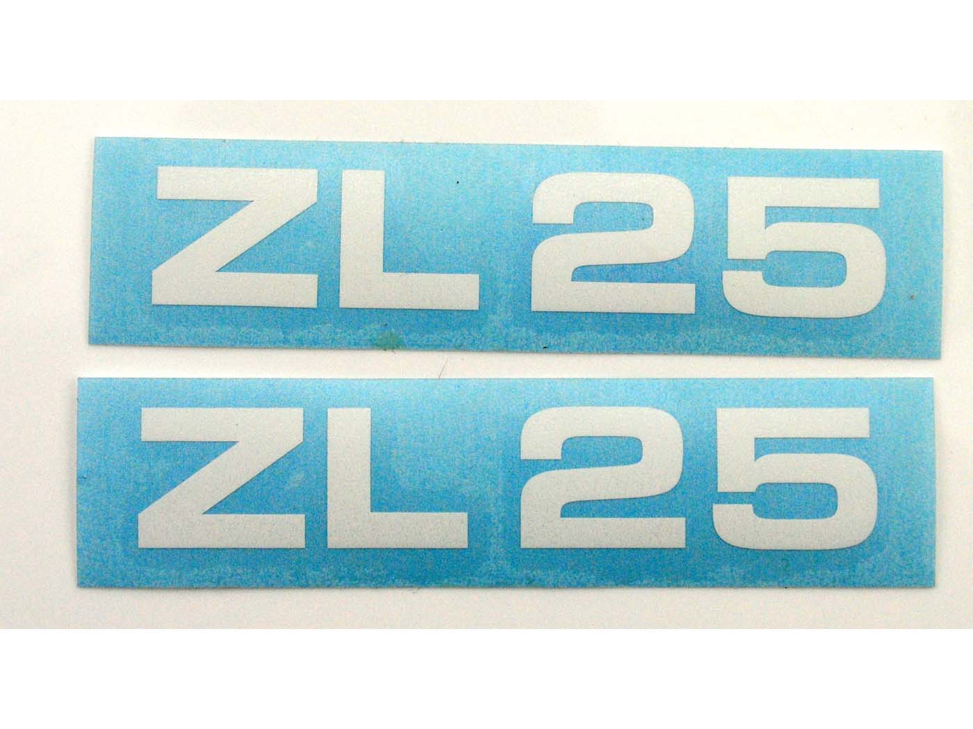Set autocolante MOGA 2 piese lățime 95mm înălțime 17mm pentru Zündapp ZL 25