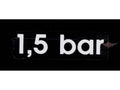 Autocolant 1,5 bar negru-alb pentru Hercules K 125 BW V1, V2