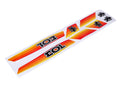 Set 8 autocolante RSM Technologie portocalii pentru Peugeot 103 LC 50 2T, 103 AC 50 2T