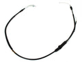 Cablu accelerație negru 1980-1986 pentru Yamaha DT 50 MX, DT 80 Tip 5J1, MX 5J1