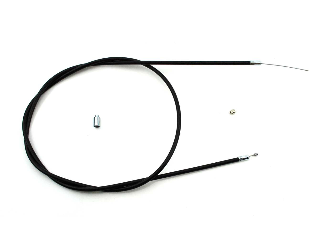 Cablu pornire la rece MOGA 1170mm înveliș exterior / 1240mm cablu interior negru pentru Kreidler, Zündapp și alte mărci