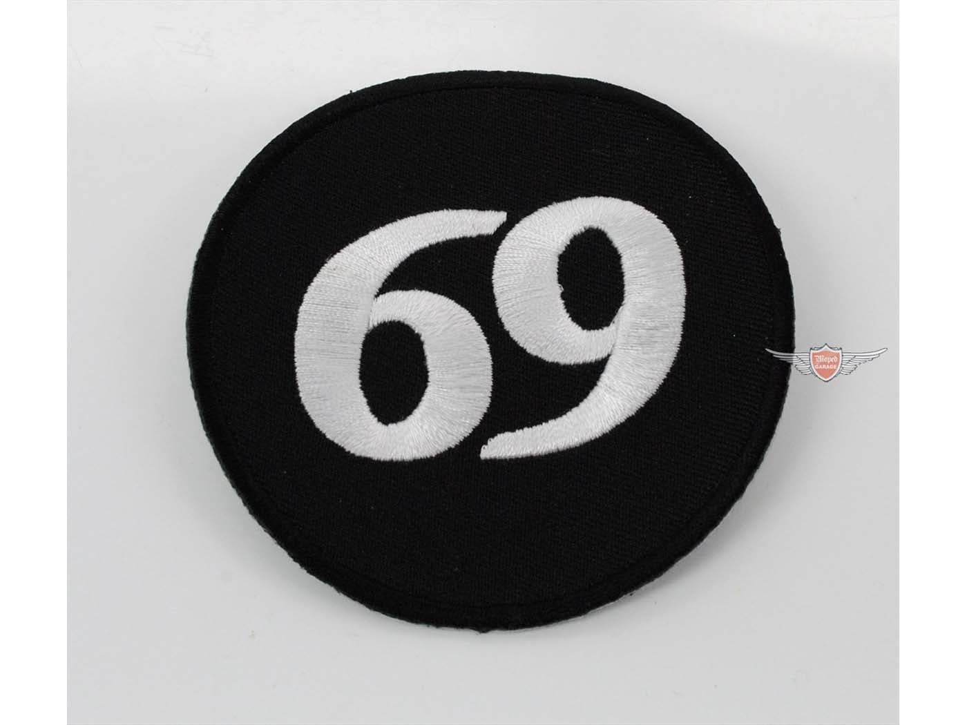 Patch Țesătură Poliester 73mm pentru Kreidler Flory, Florett, MF 4, MF 2 și alte modele