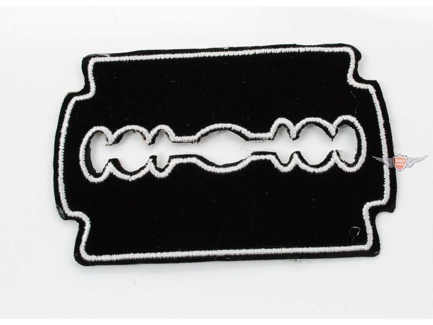 Patch Țesătură Poliester 88mm x 59mm pentru Kreidler Flory MF 20, Flory MF 32, Florett Mustang, Zündapp C 50 Sport și alte modele