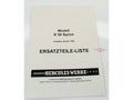 Catalog de piese Hercules K 50 Sprint, K 50 Ultra, K 50 Ultra LC și alte modele