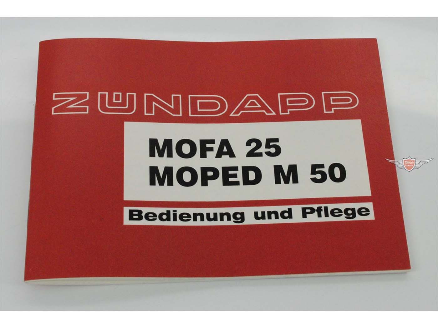 Instrucțiuni de întreținere pentru Zündapp Bergsteiger M25/M50 49cc 2T 1965-1977