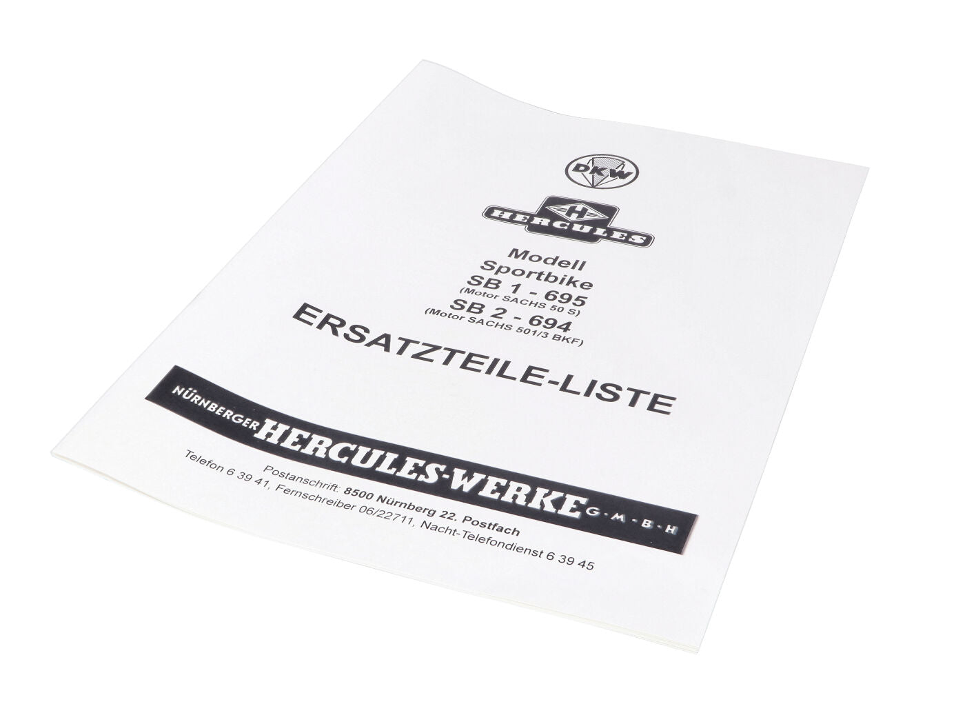 Catalog piese de schimb NTS Parts pentru Hercules Mofa / Kleinkrafträder, K 50 Ultra, K 50 Ultra I LC, K 50 Ultra II LC și alte modele