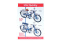 Afiș publicitar retro anii '50-'60 pentru NSU Quickly S 2 Moped