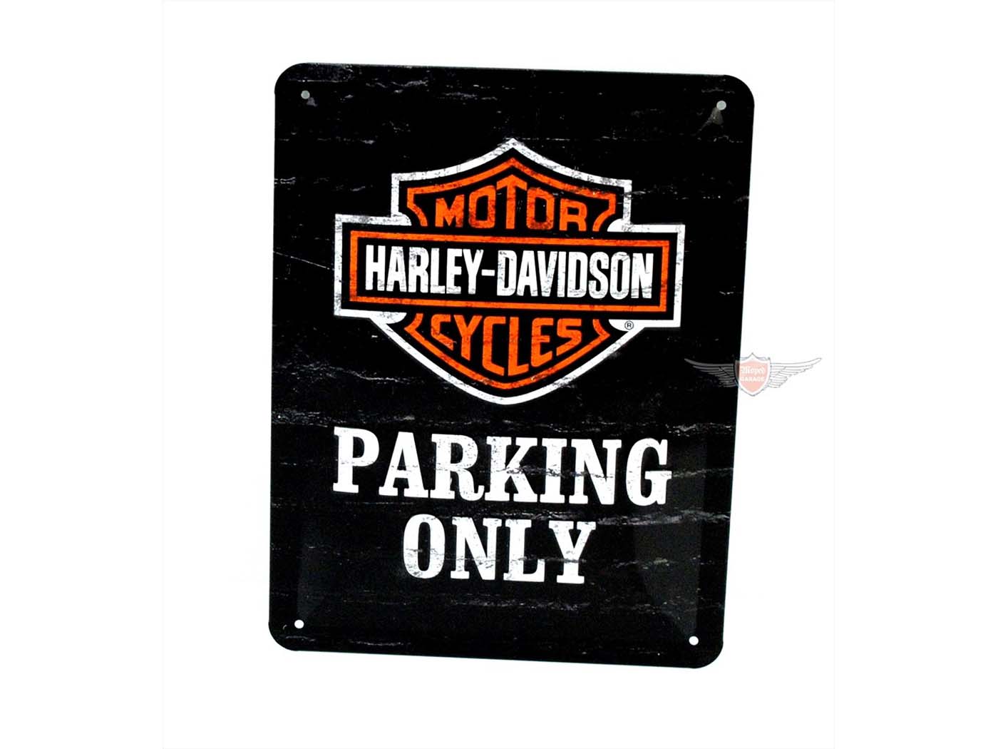 Plăcuță Metalică Decorativă 200x150 mm Culori Vii pentru Harley-Davidson