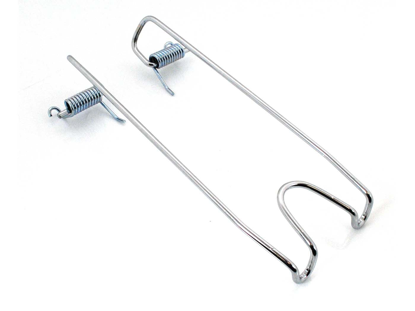Portbagaj NTS Parts cromat cu 2 arcuri pentru Kreidler Flory MF 20, MF 32, MF 4, MF 2, Flory MF 12 și alte modele