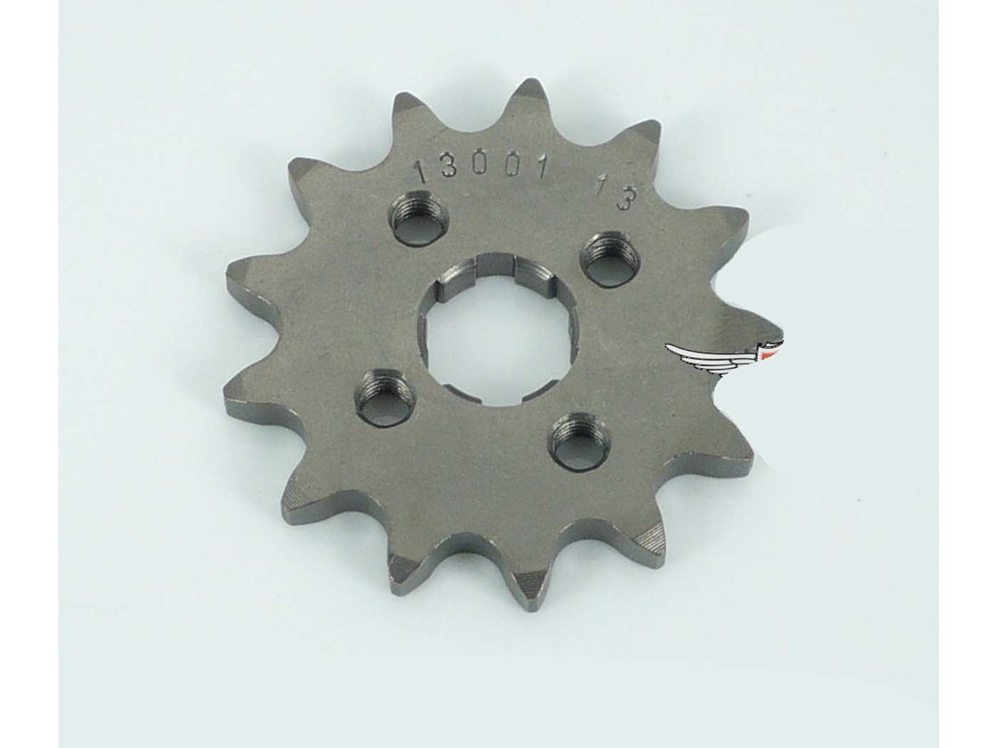 Pinion Esjot oțel 13 dinți pentru Honda MT 50 S, MB XL 50, NSR