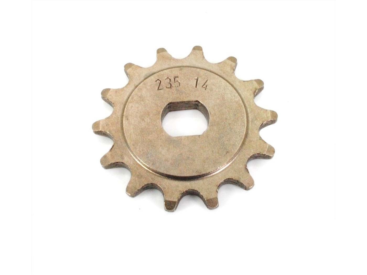 Pinion Esjot Ranforsat 14 Dinți 15.60mm x 12.60mm pentru Hercules Prima 2, 3, 4, 5, 6, G3, GT, GX, SX, S și alte modele