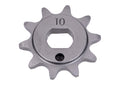 Pinion 10 dinți armat 15x12mm pentru Kreidler Flory, Florett, LF, LH, RMC și alte modele