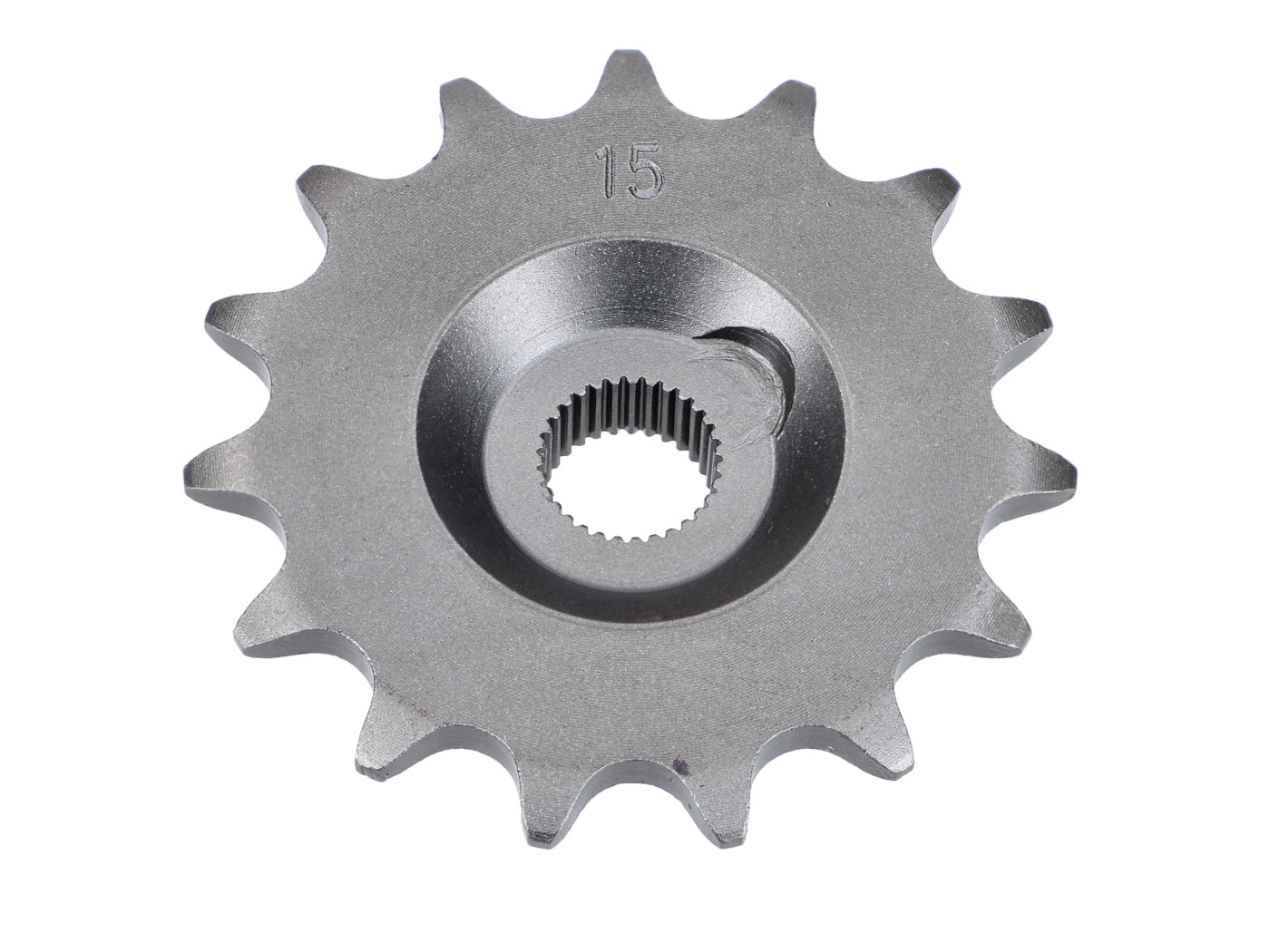 Pinion oțel 15 dinți 13,5mm pentru Zündapp GTS, C 50 Sport, Combinette, CX, Hai, KS, Falconette, R 50