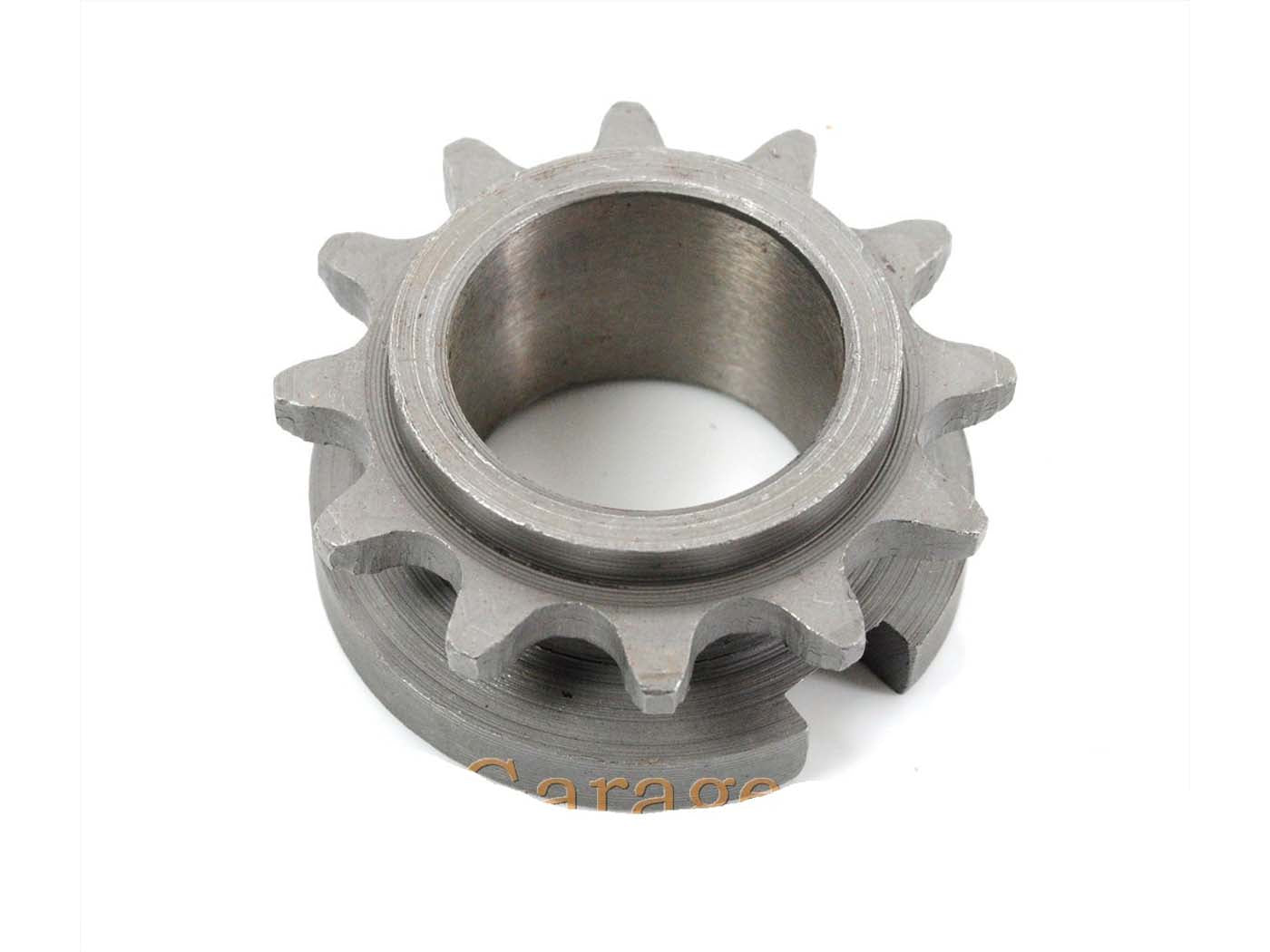 Pinion oțel 12 dinți, diametru interior 28mm, lățime totală 24mm pentru Kreidler MF 4, MF 2, Flory MF 12, Flory MF 13, Flory MF 23 și alte modele, Peugeot 103